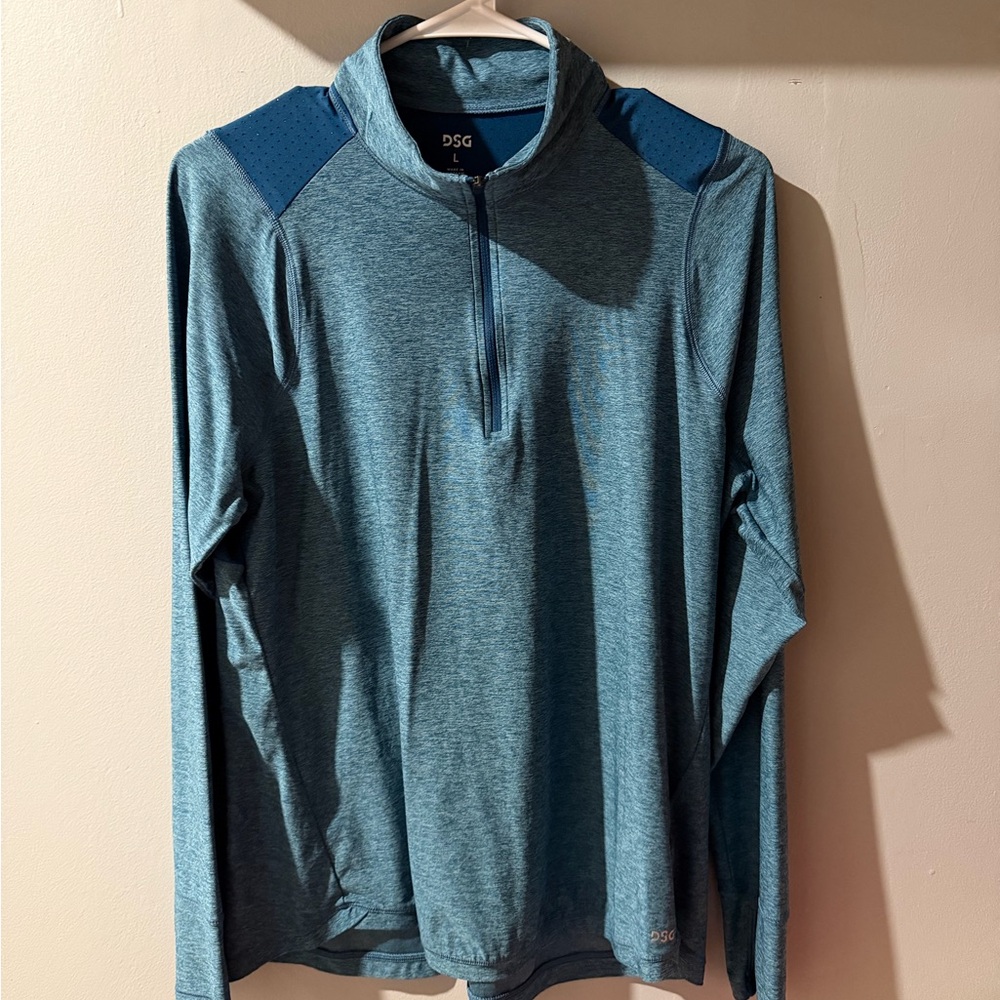 DSG Teal Long Sleeve Quarter-Zip